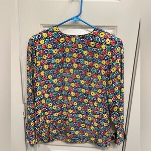 Silk Vintage Blouse Size 8